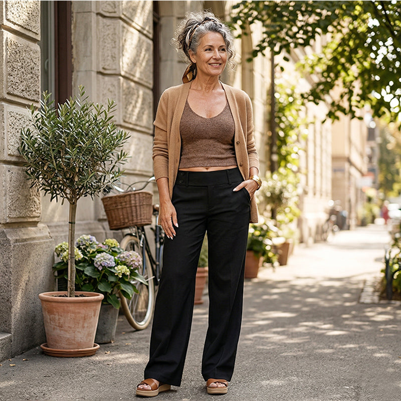 Vian – Tailored Flare Suit Pants