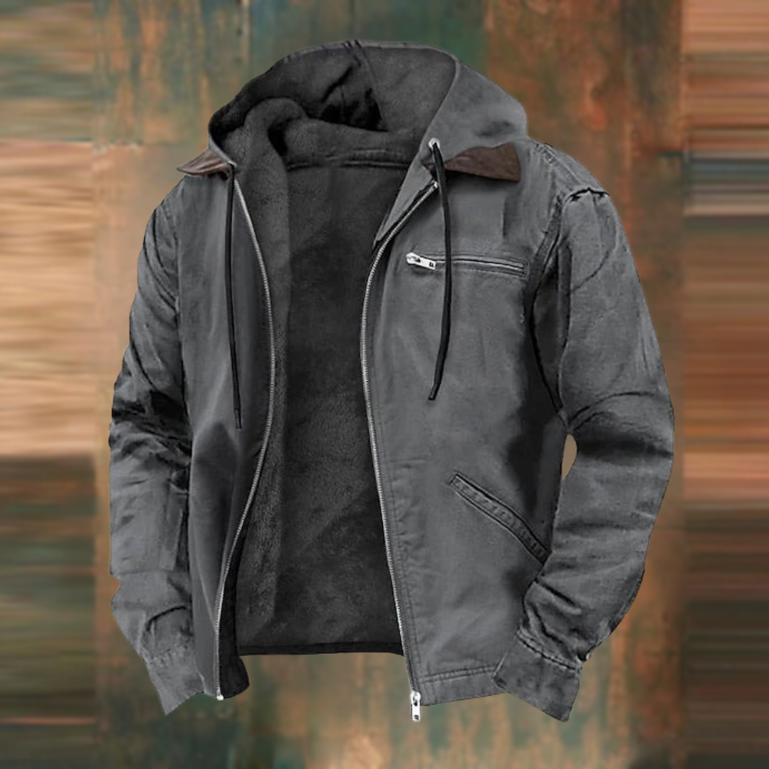 Oliver -  Men's Autumn Jacket with Fleece Lining
