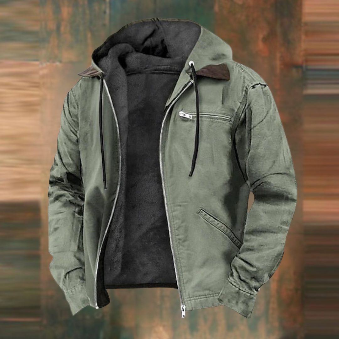Oliver -  Men's Autumn Jacket with Fleece Lining