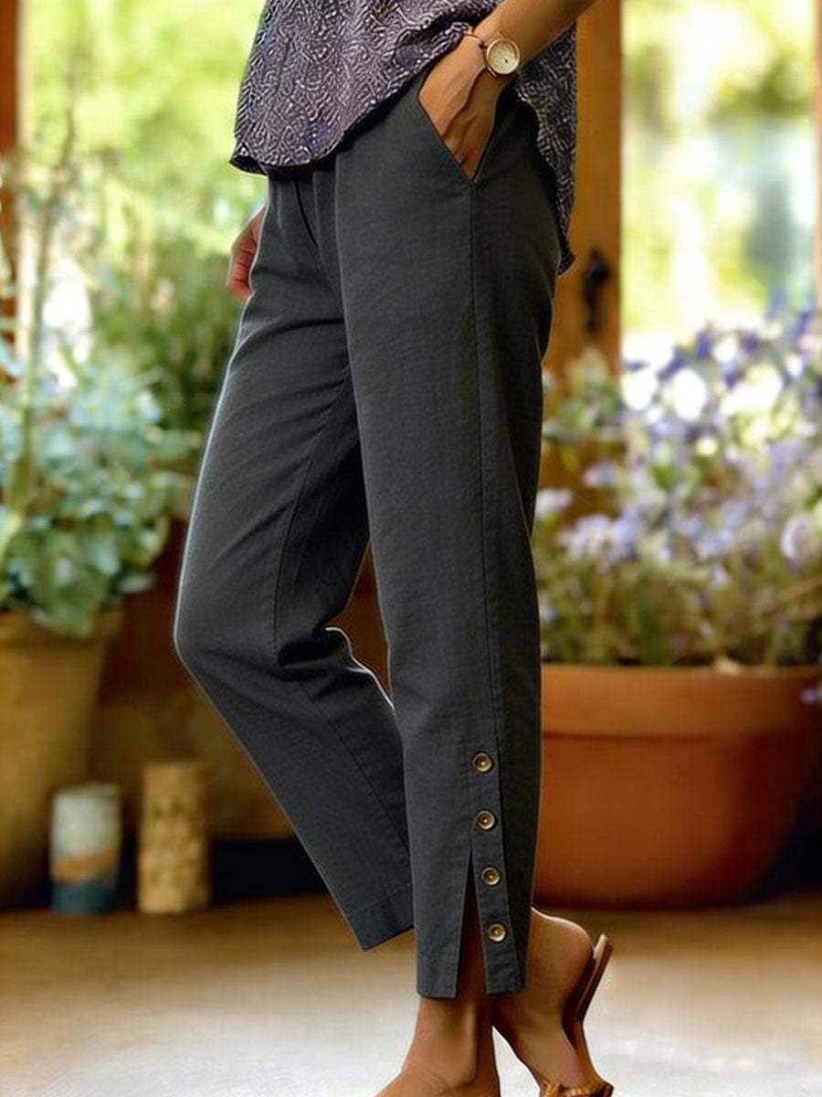 Jeena - Lightweight Linen Pants
