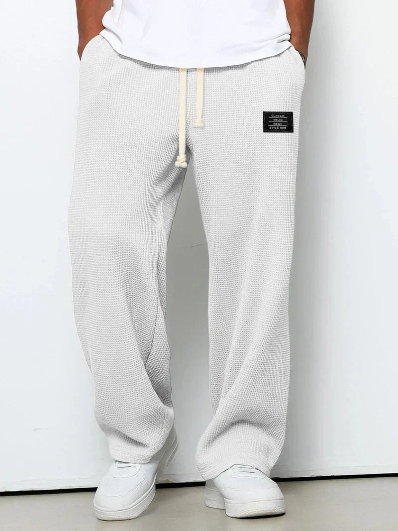Oliver | Comfortable men's trousers with elastic waistband