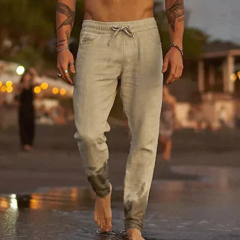 Jerald - Linen Beach Pants