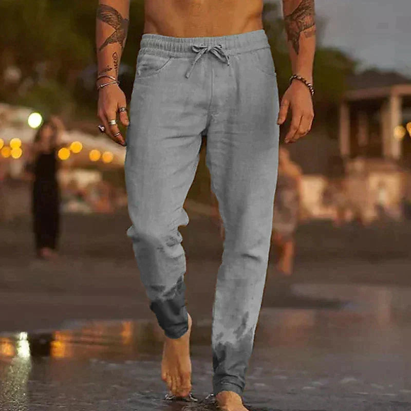 Jerald - Linen Beach Pants