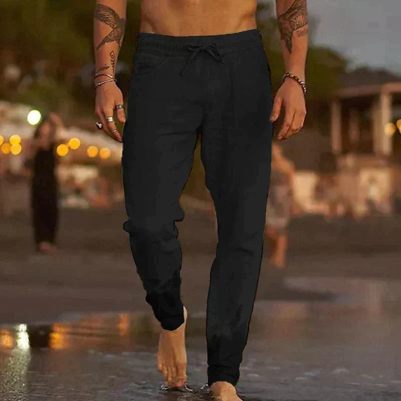 Jerald - Linen Beach Pants