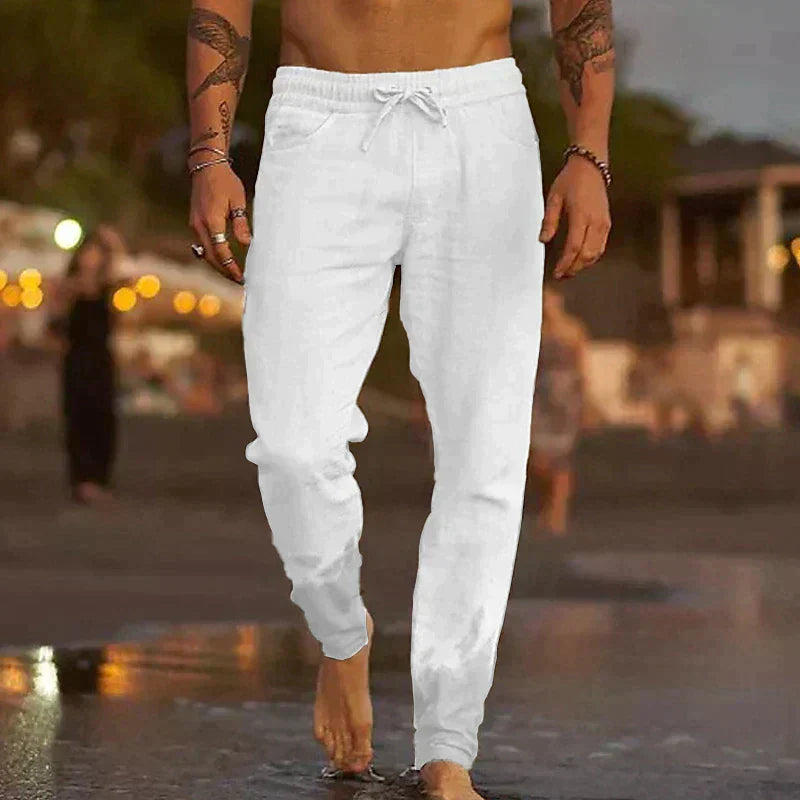 Jerald - Linen Beach Pants