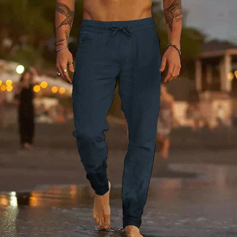 Jerald - Linen Beach Pants