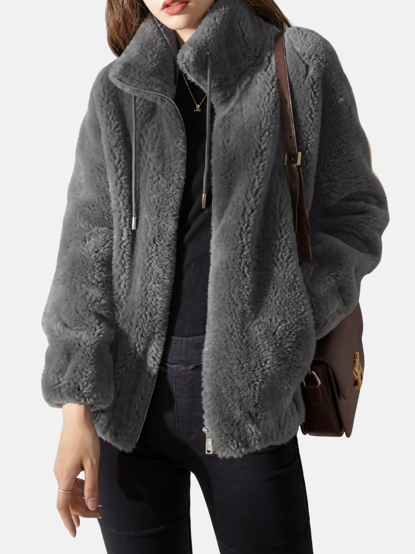 Alya | Cozy Zip Jacket