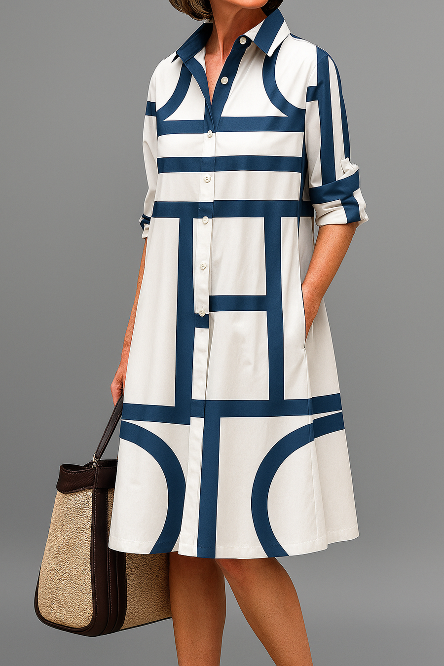 Siena™ | Sophisticated Midi Dress