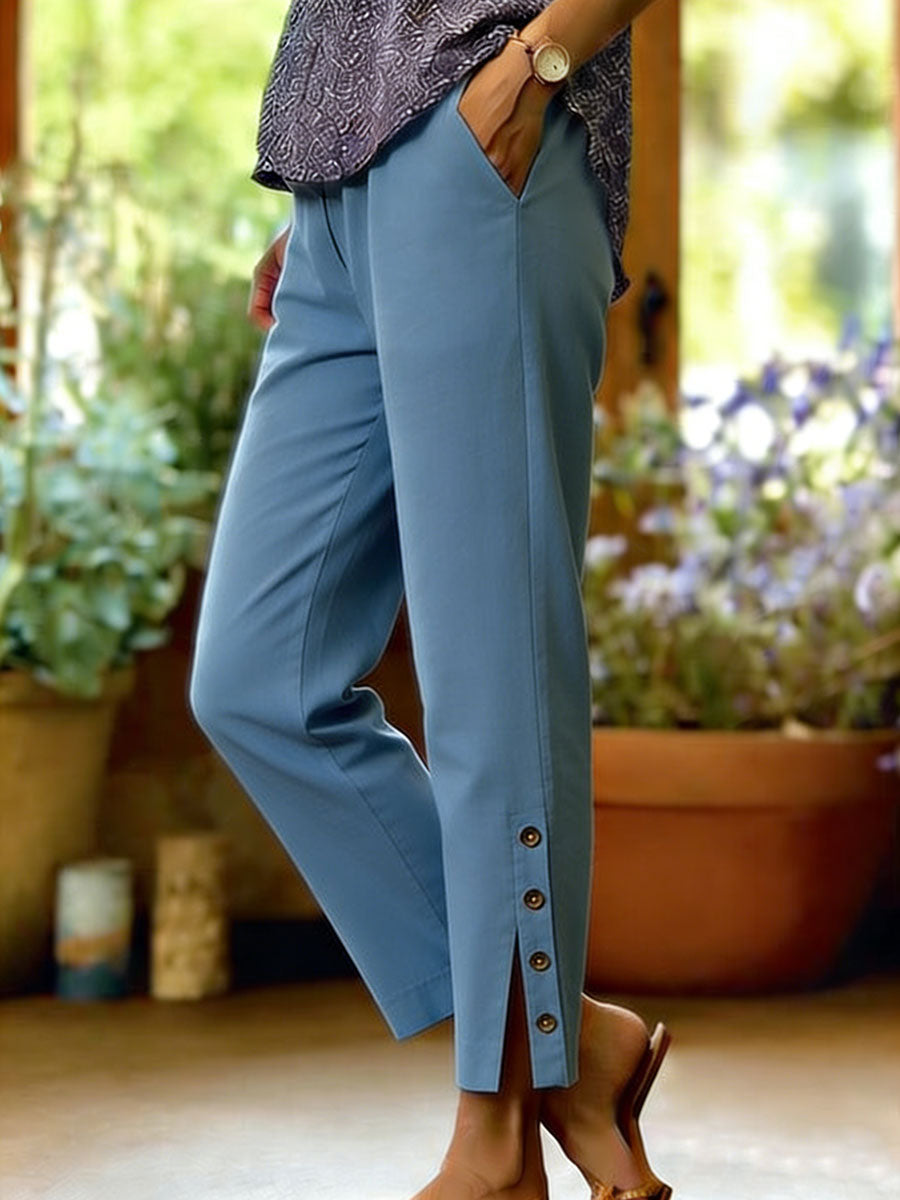 Jeena - Lightweight Linen Pants