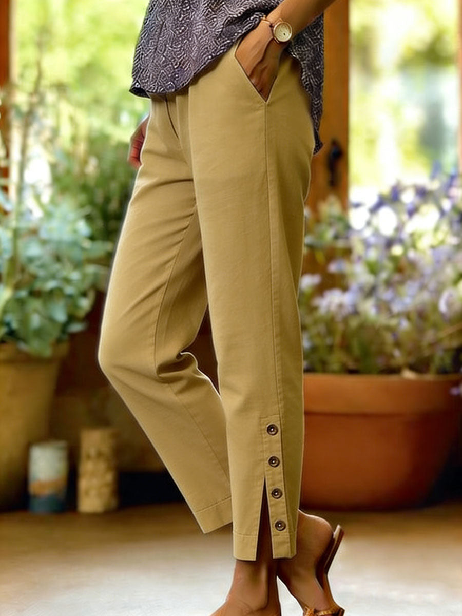 Jeena - Lightweight Linen Pants