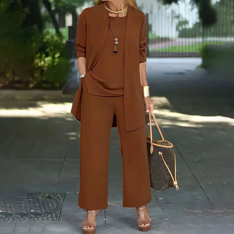 Kaevia™ – 3 Piece Loose Fit Lounge Set