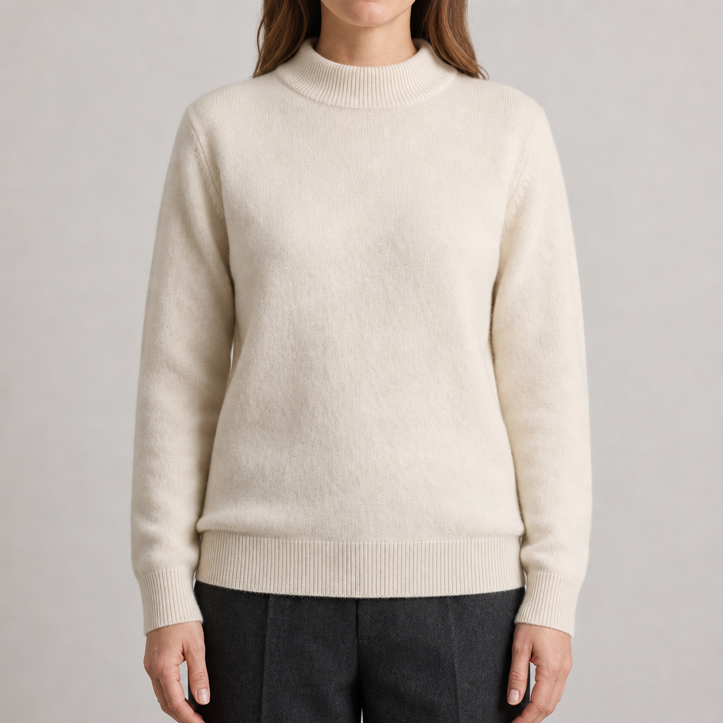 Margaux | Women's Cashmere Knit Oversized Turtleneck Sweater