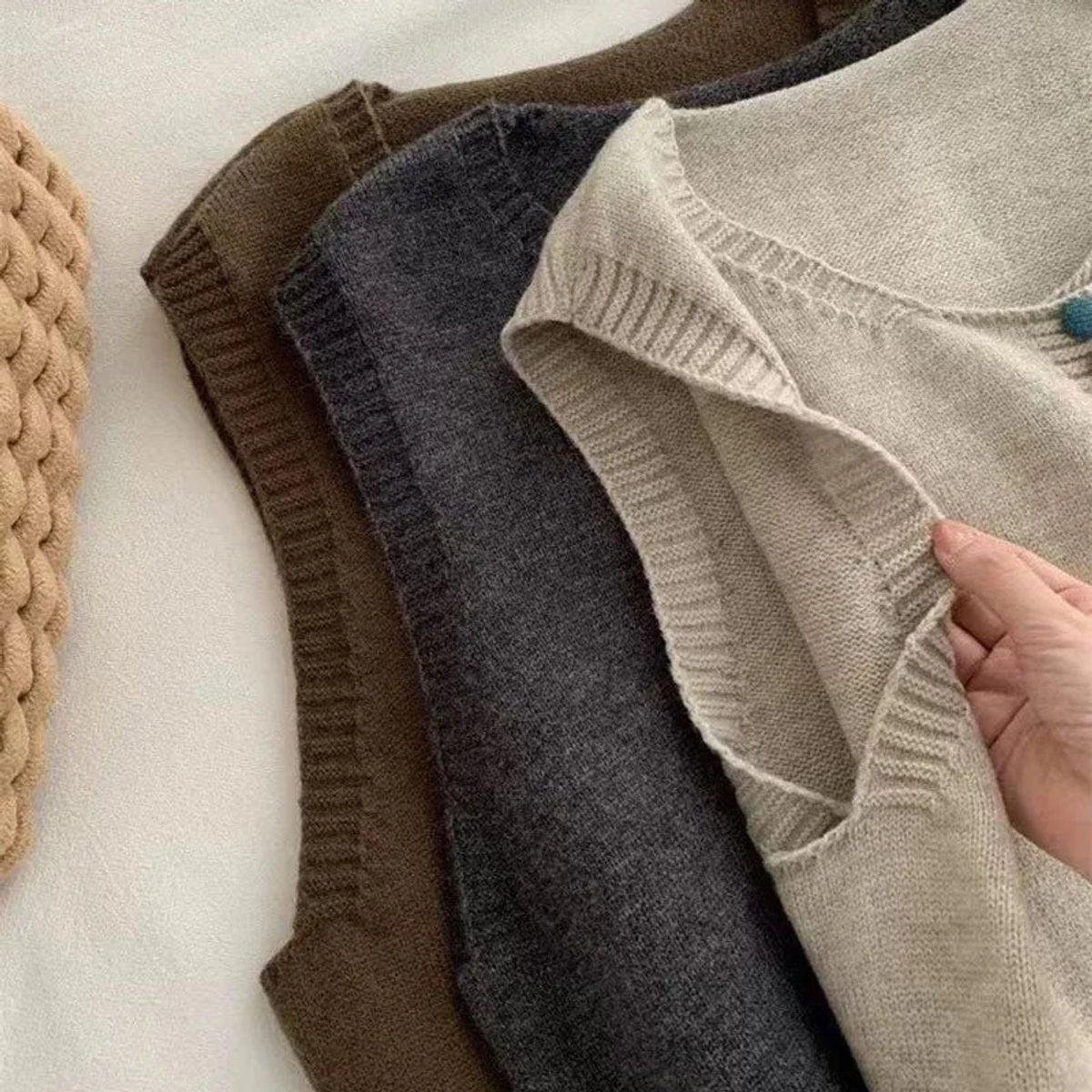Marisol | Women's Button-Front Knit Vest