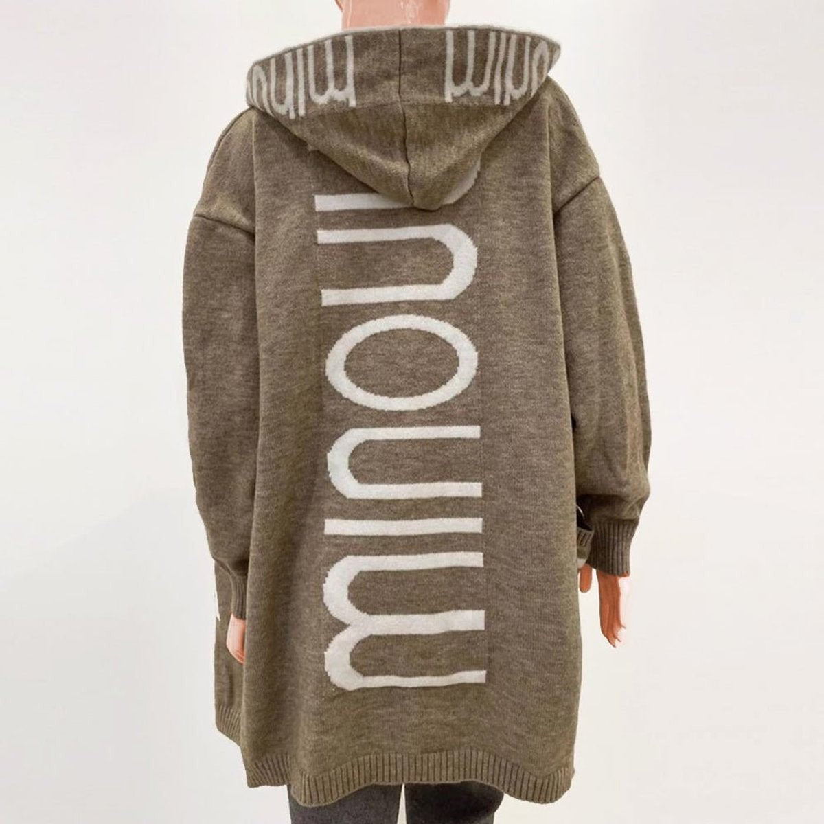 Marlow | Women's Hooded Longline Open-Front Cardigan