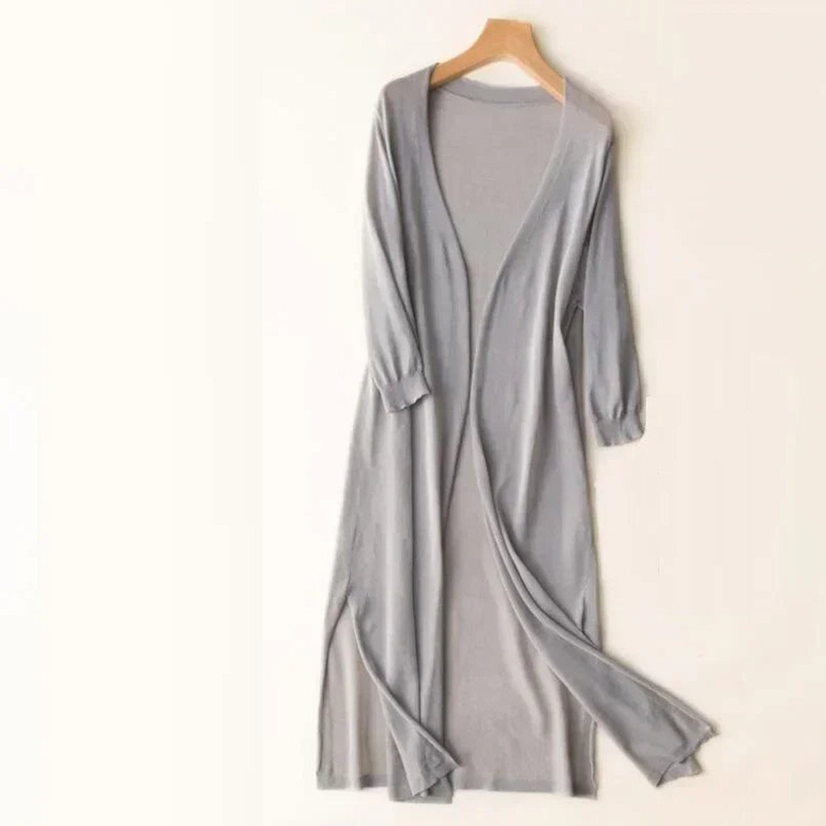Marisol | Women's Lightweight Open-Front Long Maxi Cardigan