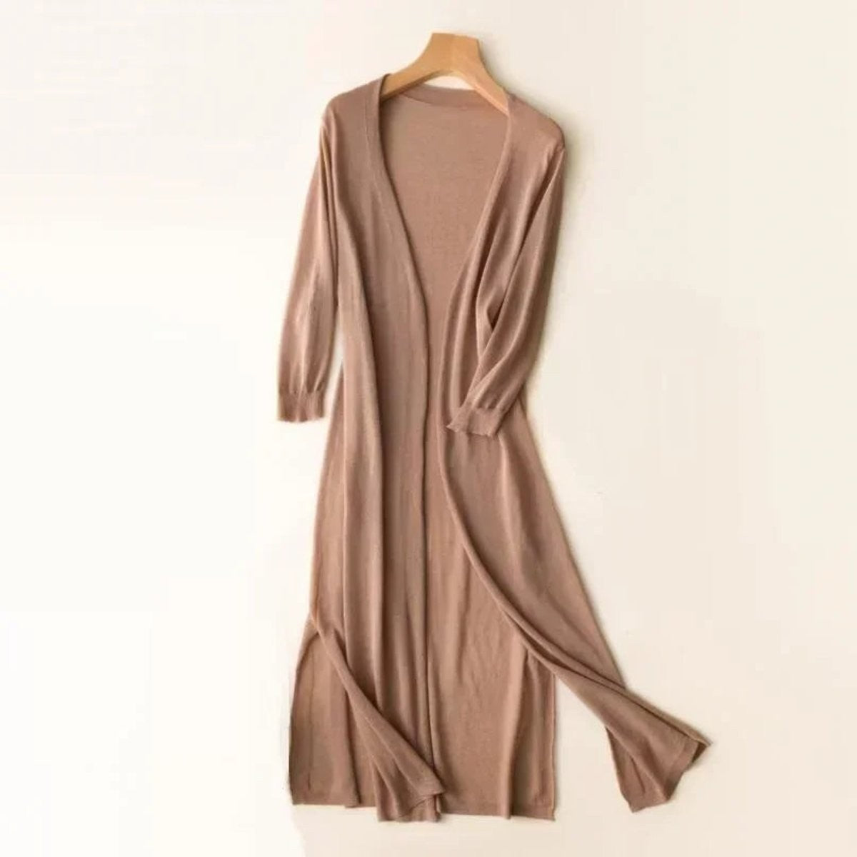 Marisol | Women's Lightweight Open-Front Long Maxi Cardigan