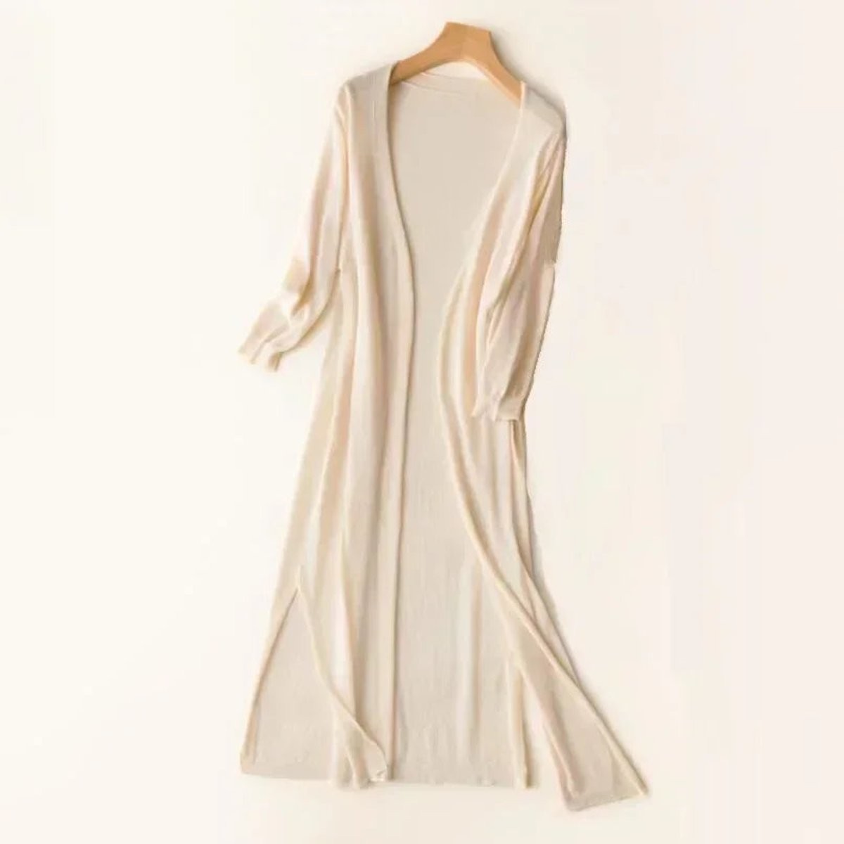 Marisol | Women's Lightweight Open-Front Long Maxi Cardigan