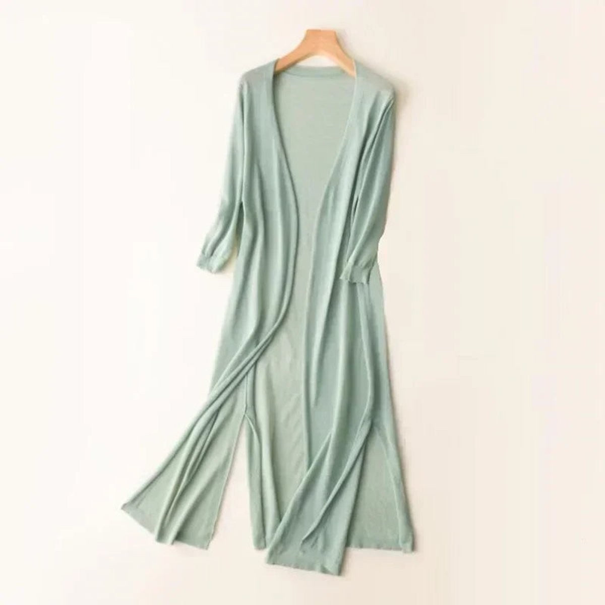 Marisol | Women's Lightweight Open-Front Long Maxi Cardigan