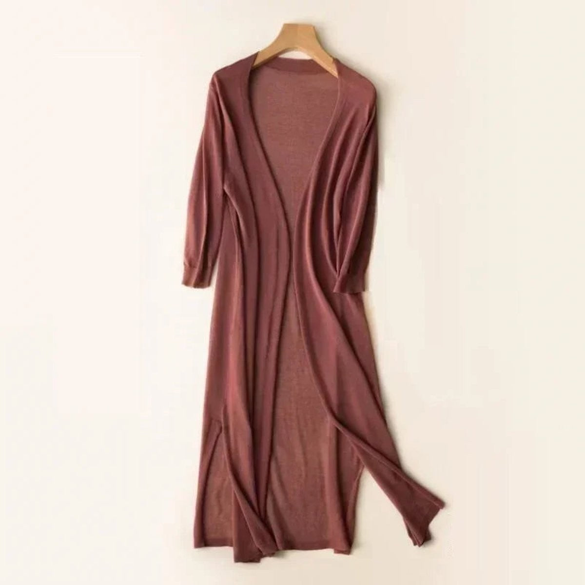 Marisol | Women's Lightweight Open-Front Long Maxi Cardigan