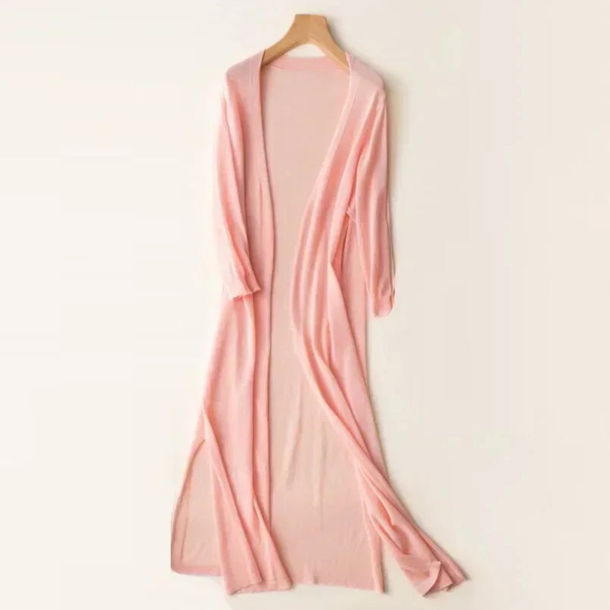 Marisol | Women's Lightweight Open-Front Long Maxi Cardigan