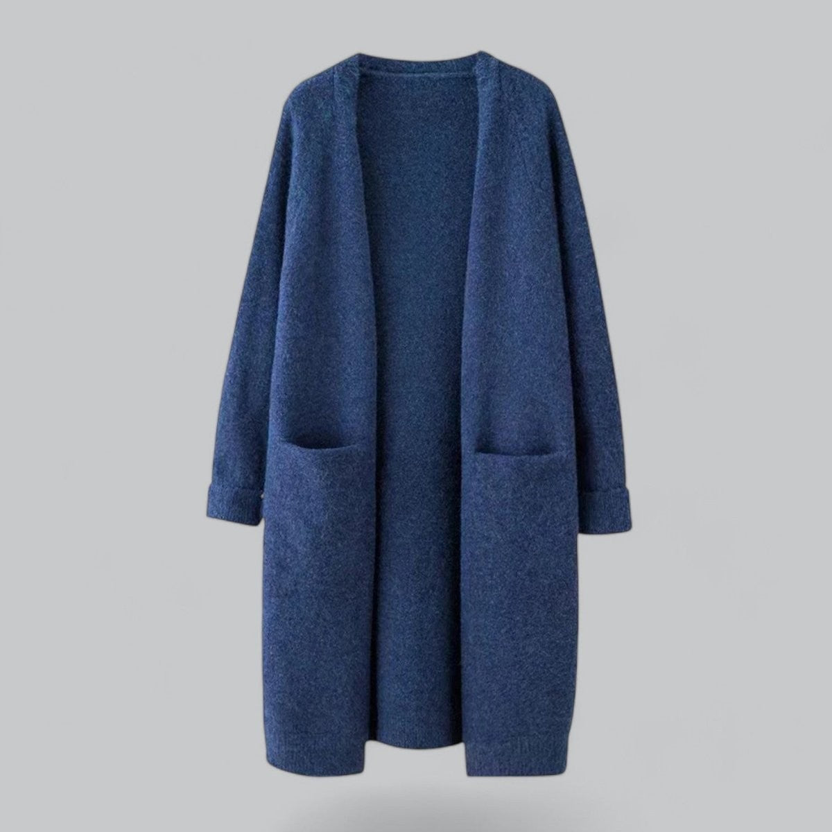 Noelle | Women's Longline Open-Front Relaxed-Fit Oversized Cardigan