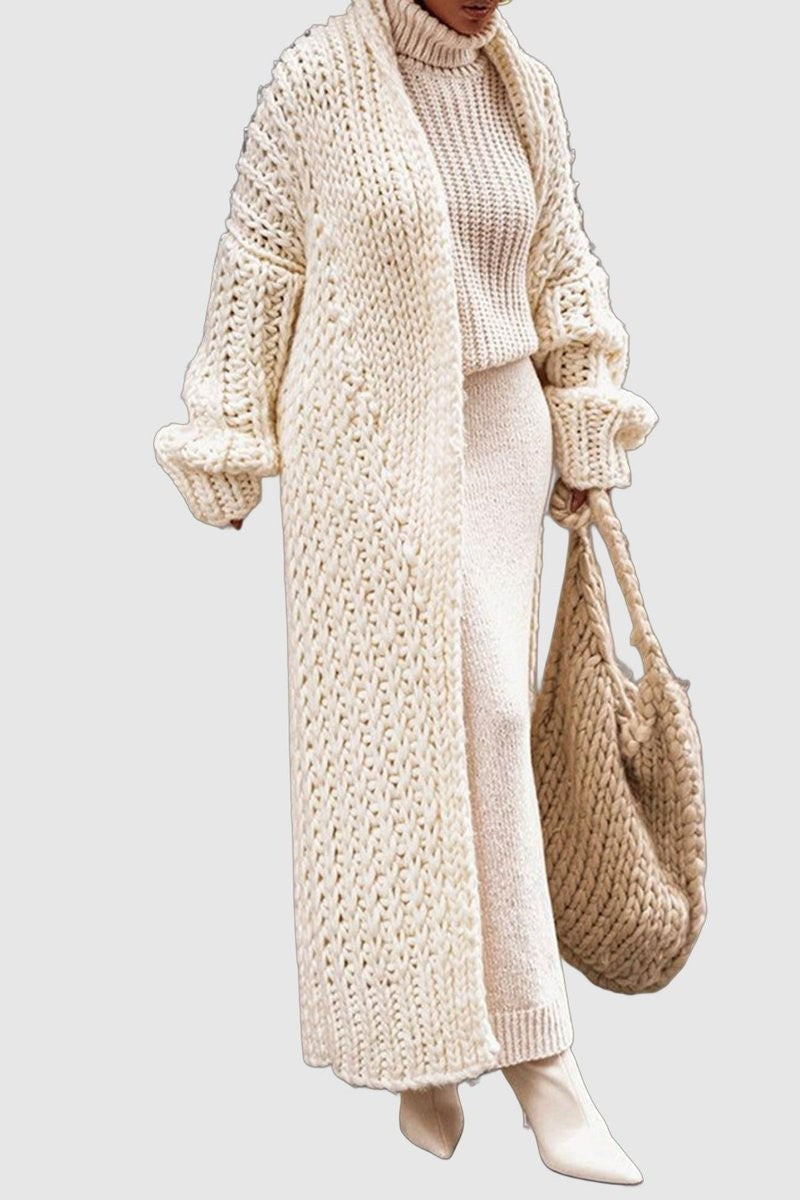 Sienna | Women's Oversized Open-Front Longline Cardigan