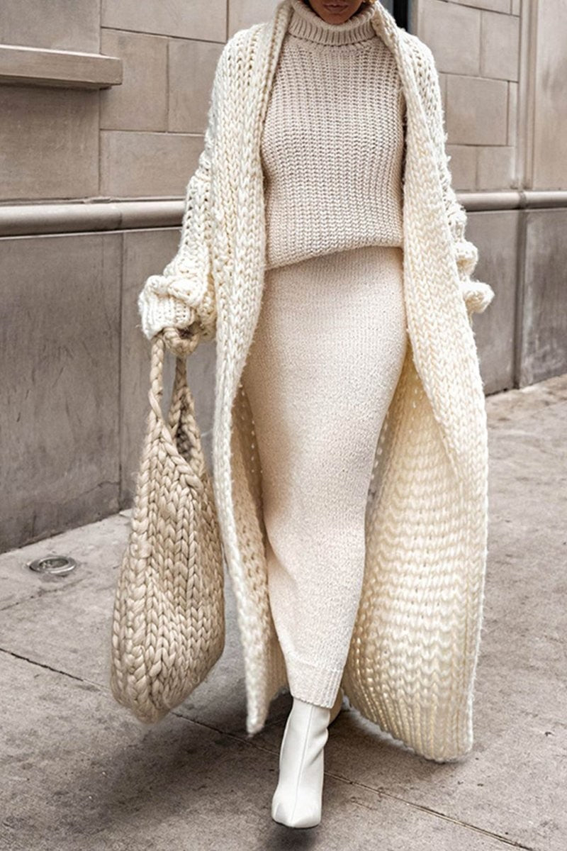 Sienna | Women's Oversized Open-Front Longline Cardigan