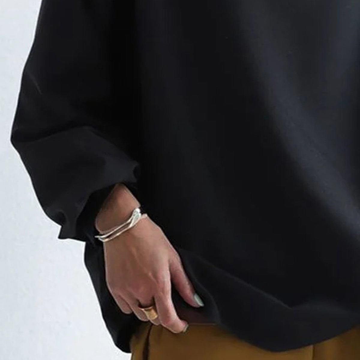 Hazel | Women's Oversized Relaxed-Fit Mock-Neck Knit Sweater